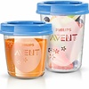 Philips Avent SCF721/20 Food Storage Cups - 180 ml and 240 ml - 20 Pieces