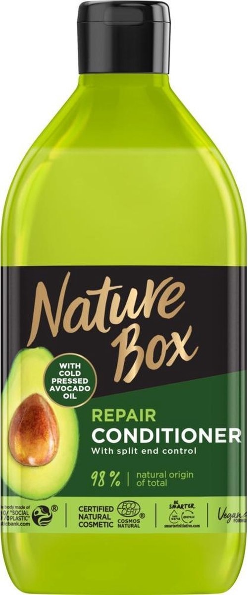 Nature Box - Après-shampooing à l'huile d'avocat Natural Hair Balm - 385ml