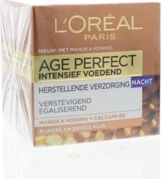 L'Oréal Paris Age Perfect Crème de Nuit - 50 ml - Miel de Manuka