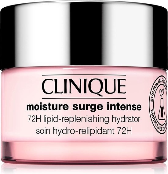 Clinique Moisture Surge Intense 72H Crème Hydratante Relipidante Hydratante Visage Femme 30 ml