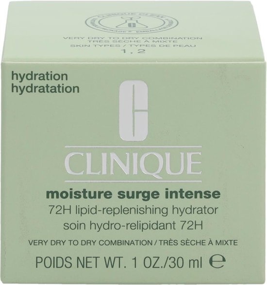 Clinique Moisture Surge Intense 72H Lipid-Replenishing Hydrator Feuchtigkeitscreme Gesicht Damen 30ml