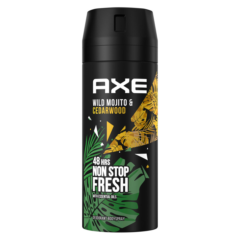 AXE Déodorant et Spray Corporel Mojito Vert + Bois de Cèdre 150 ml