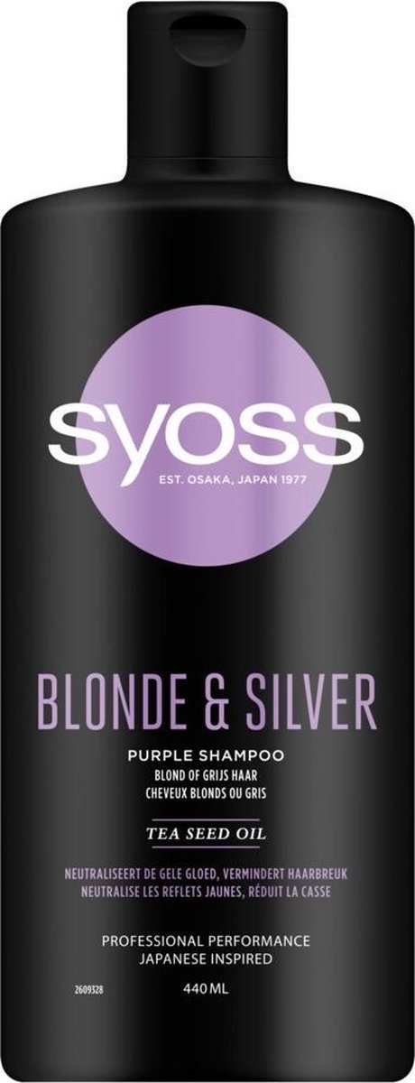 SYOSS Shampooing Blond et Argent 440 ml