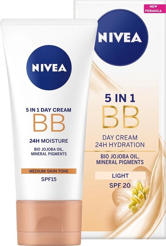 NIVEA Essentials BB Cream Medium SPF 10 - Crème de jour 50 ml
