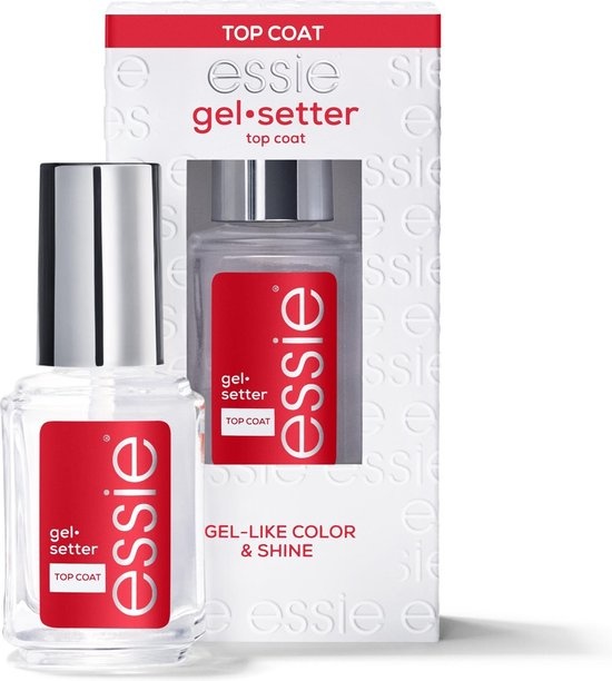 Essie Nail Care - Gel Setter - Topcoat with Gel Shine finish