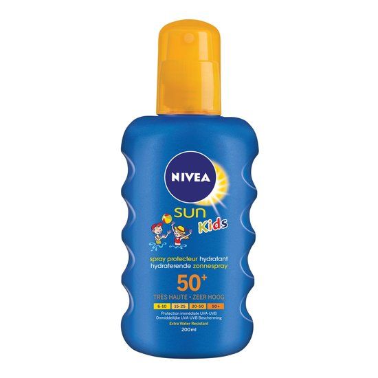 NIVEA SUN Kids Spray Solaire Hydratant SPF 50+ - 200m l- Il manque le capuchon