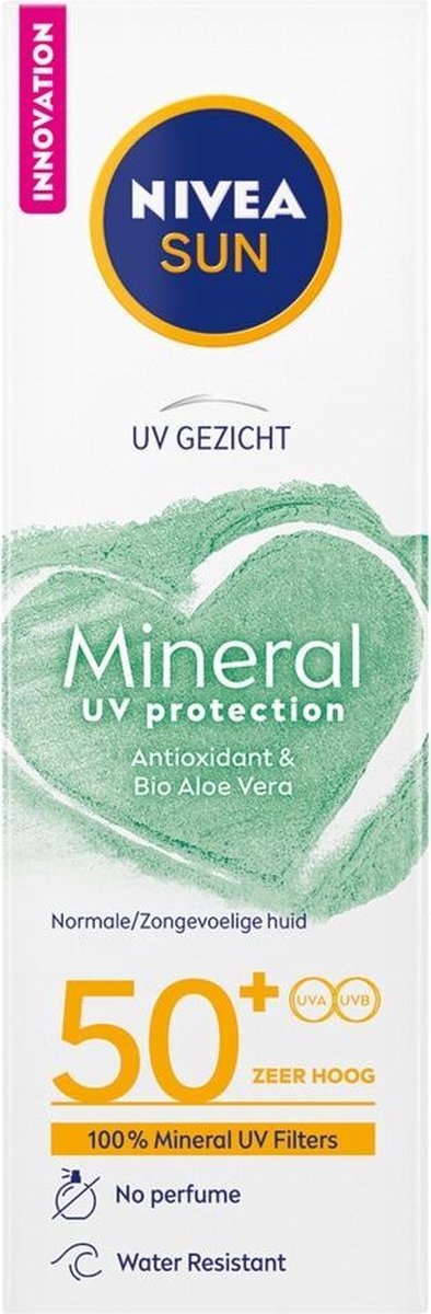 NIVEA SUN UV Face Mineral Protection UV Lotion SPF 50+ - 50ml