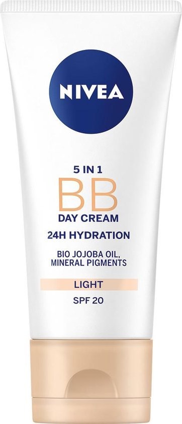 NIVEA Essentials BB Cream Light SPF 15 - 50 ml - Crème de jour - Emballage endommagé