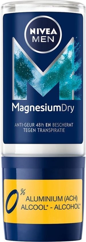 Nivea Men Roller Magnésium Dry 50 ml