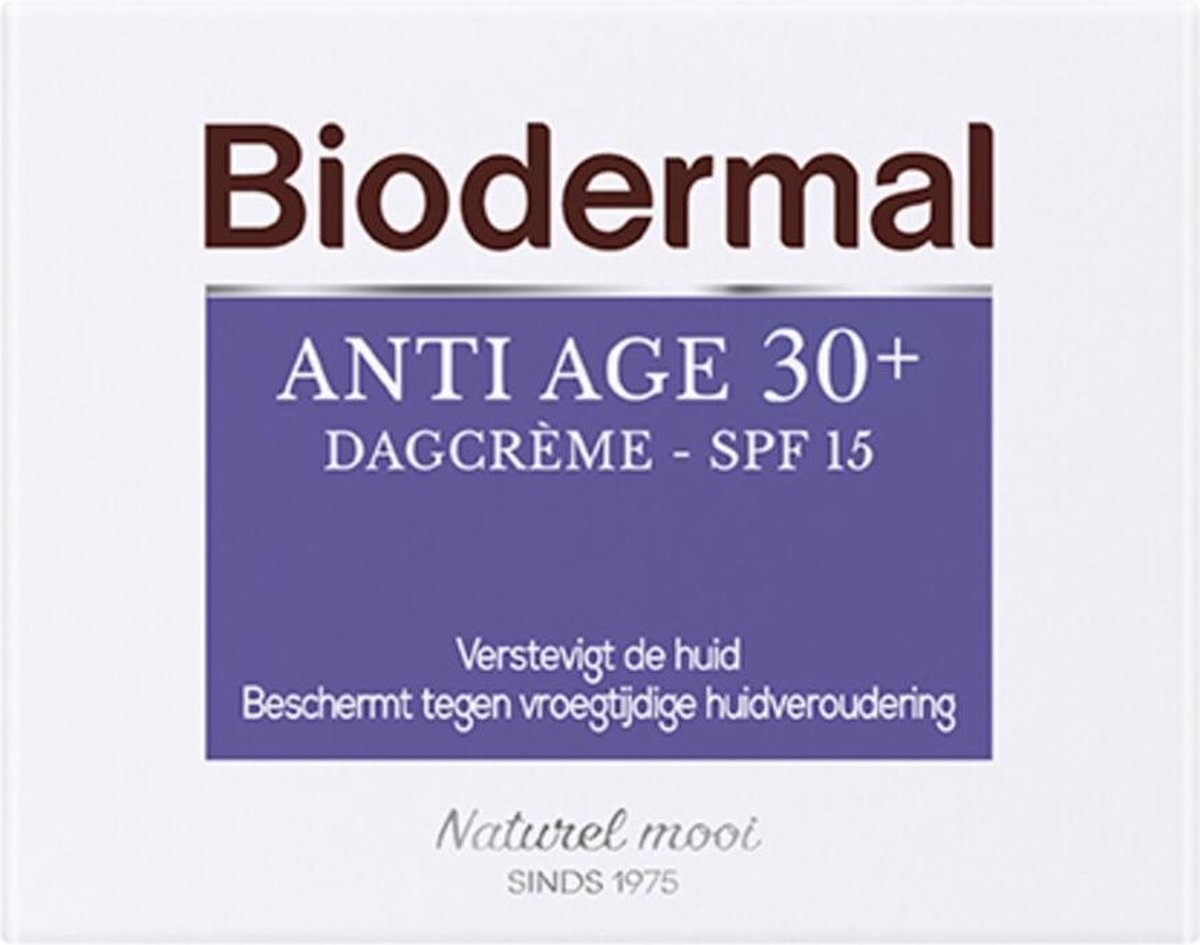 Biodermal Anti Age 30+ - Anti-Aging Tagescreme - SPF15 - 50ml - Verpackung beschädigt