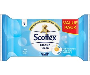 Scottex - Papier toilette humide - Classic Clean 56 lingettes -  Onlinevoordeelshop