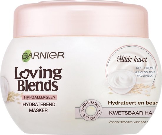 Garnier Loving Blends Masque Capillaire Avoine Douce 300 ml