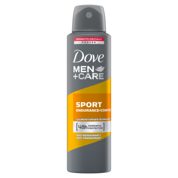 Dove Men+Care Déodorant Aérosol Sport Endurance + Confort 150ml