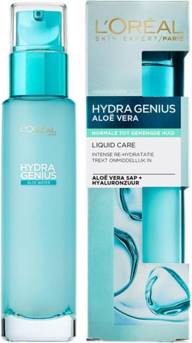 L'Oréal Paris Hydra Genius Day Cream - 70 ml - Normal to Combination Skin