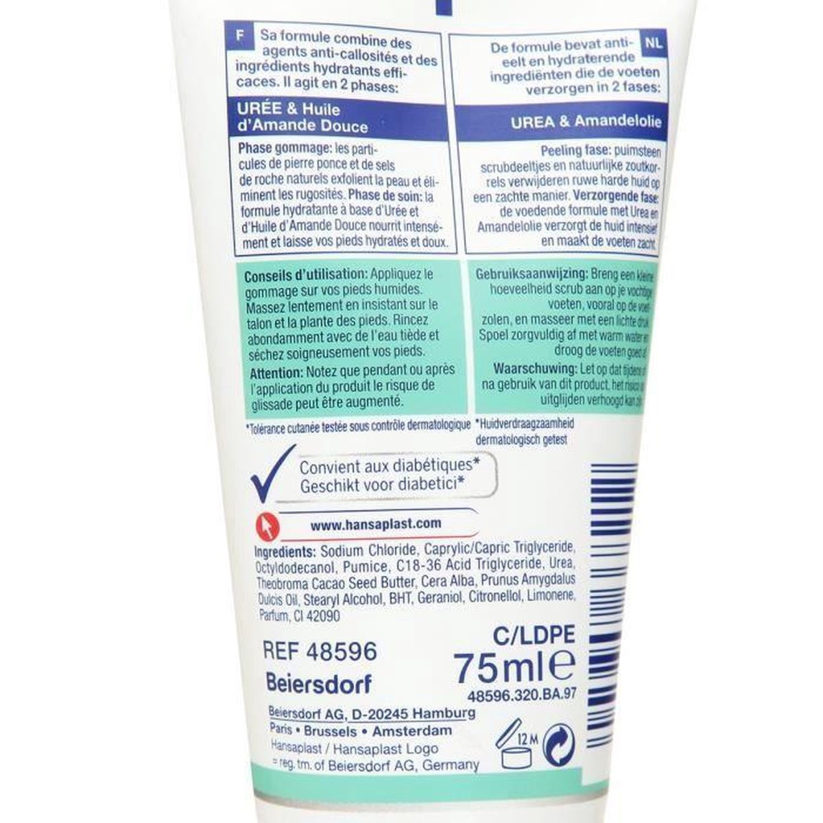 Gommage Anti-Callus 2en1 Hansaplast - 75 ml