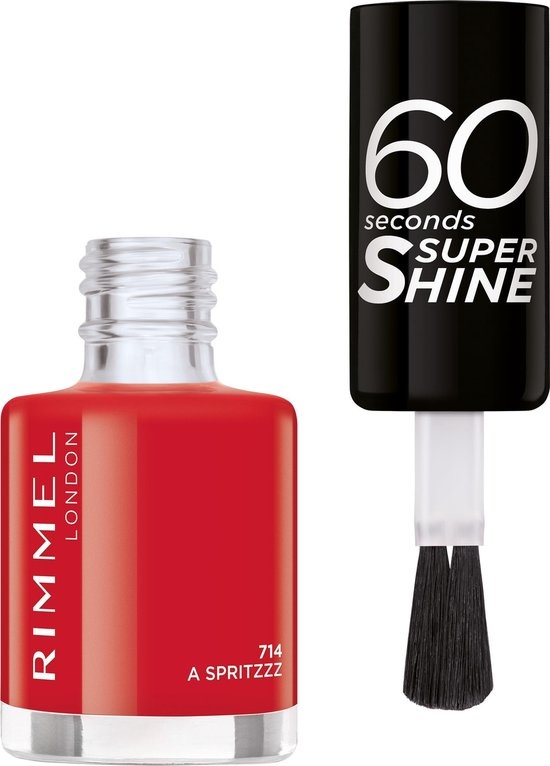 Rimmel London 60 Seconds Supershine Nail Polish - 714 Bright Touch