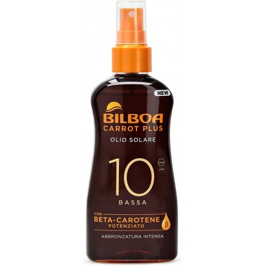 Bilboa Carrot Plus Zonneolie Spray SPF 10 -  200 ml