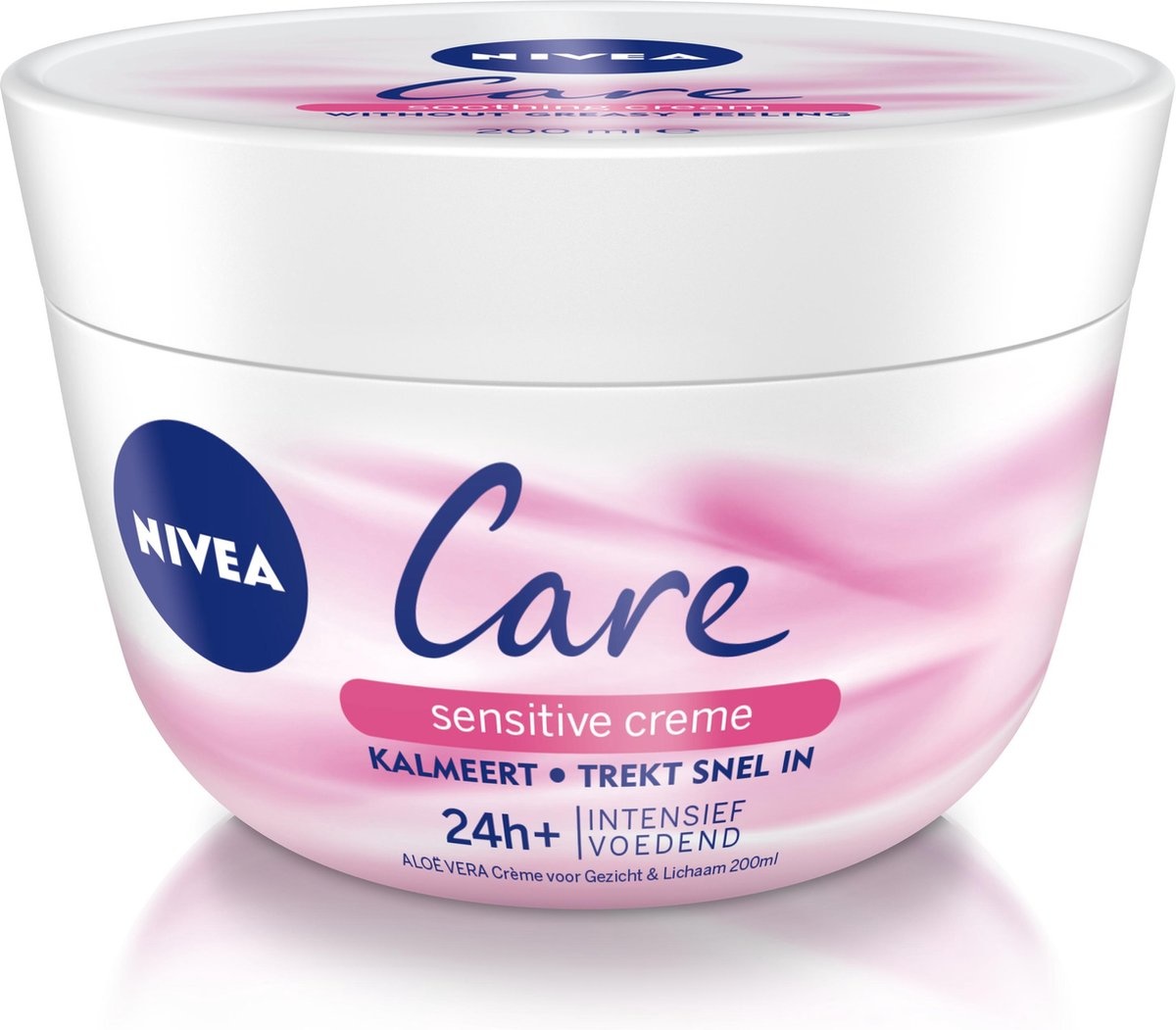 NIVEA Care Sensitive Creme - für Gesicht & Körper - 200 ml