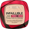L'Oréal - Infaillible 24h Fresh Wear Powder Foundation - 20 Elfenbein