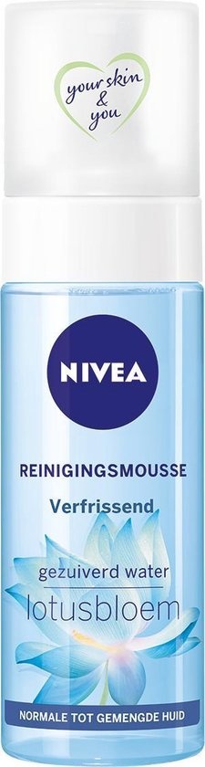 NIVEA Essentials Verfrissende Reinigingsmousse - Gezichtsreiniger - 150 ml - Verpakking beschadigd