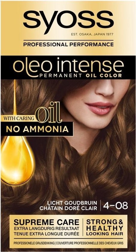 SYOSS Color Oleo Intense 4-08 Hellgoldbraun