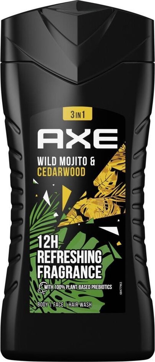 Axe Green Mojito & Cedarwood 3-in-1 Duschgel - 250 ml