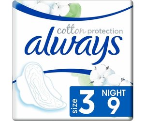 Serviettes de nuit en coton biologique avec ailes