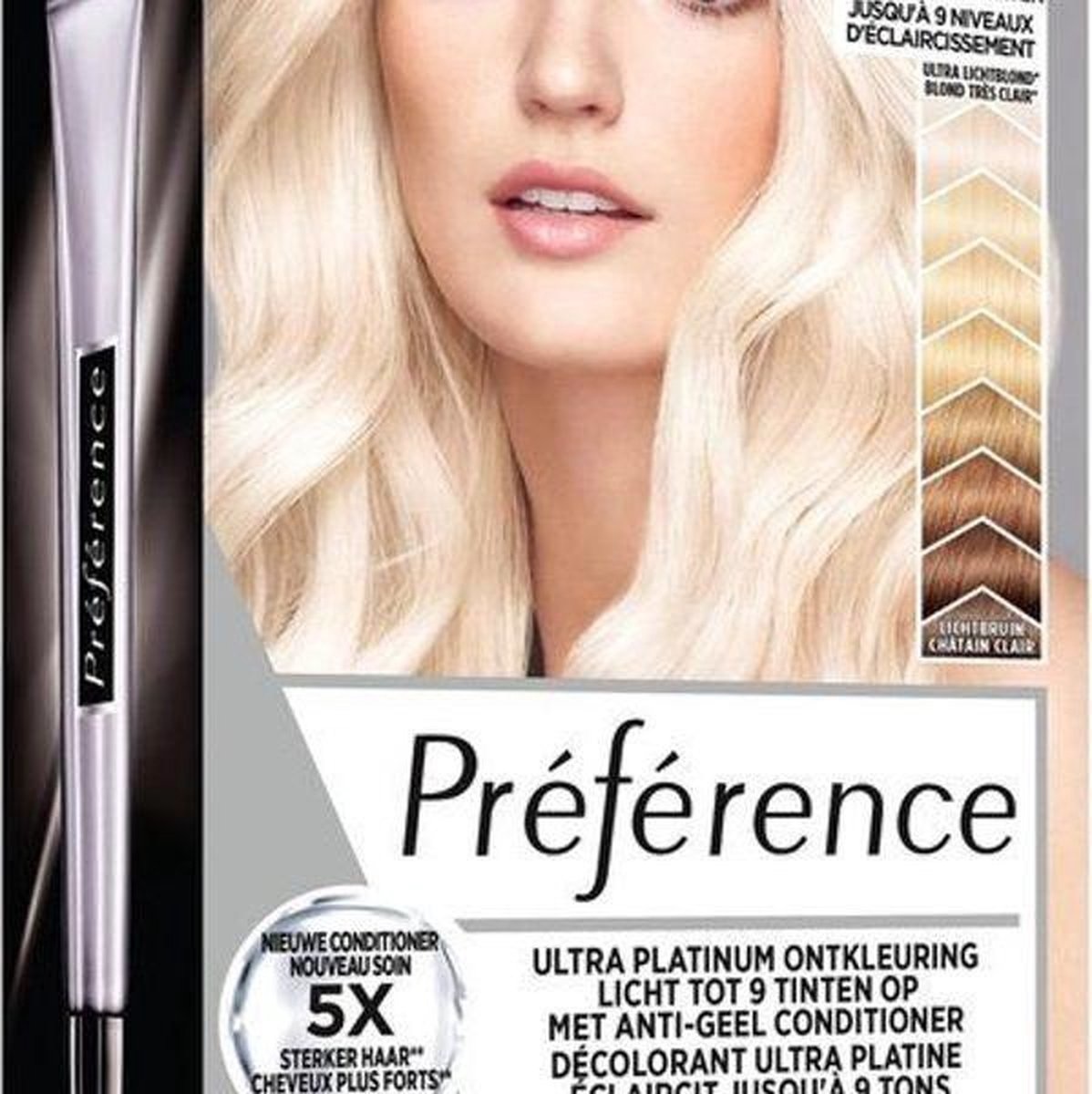 L'Oréal Paris Préférence Ultra Platinum - Platinblond - Verfärbungen