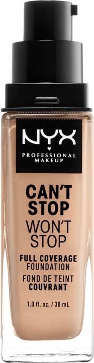 NYX Professional Makeup - Fond de teint Can't Stop Won't Stop - Naturel