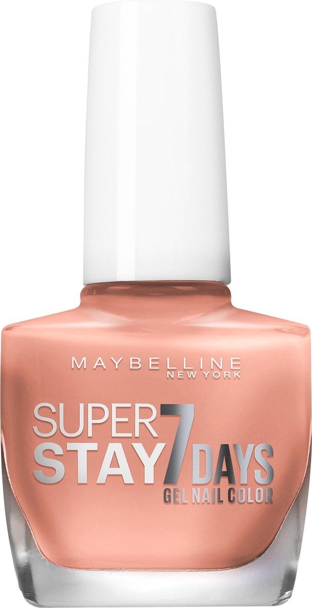 Maybelline SuperStay 7 Days Nail Polish - 930 Bare it all - Nude - Shiny Nail Polish - 10 ml