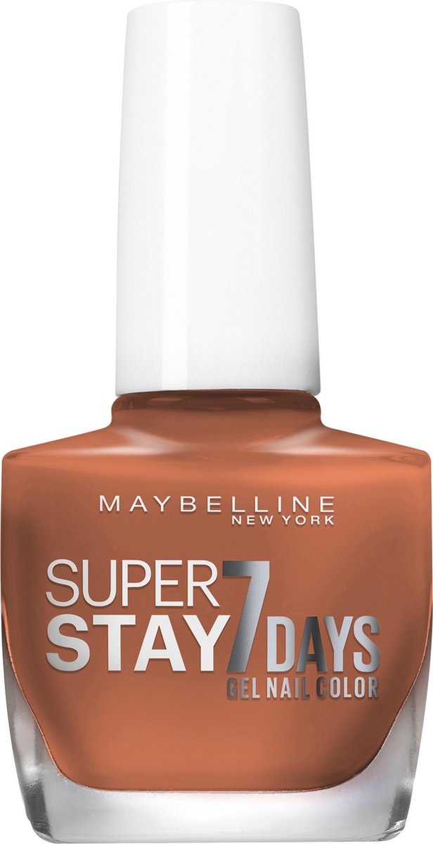 Maybelline SuperStay 7 Days - 931 Brownstone - Nude - Shiny Nail Polish -  10 ml - Onlinevoordeelshop