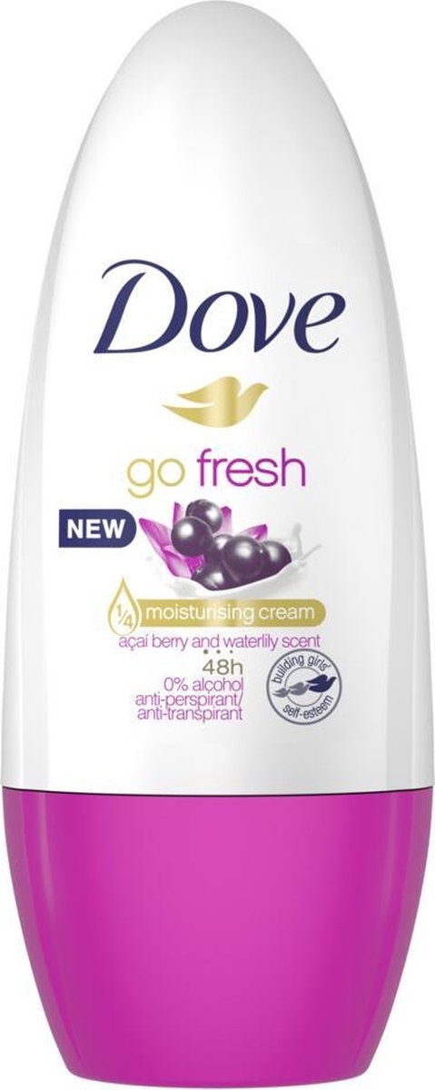 Dove Déodorant Roller Go Fresh Acai Berry & Waterlily 50ml