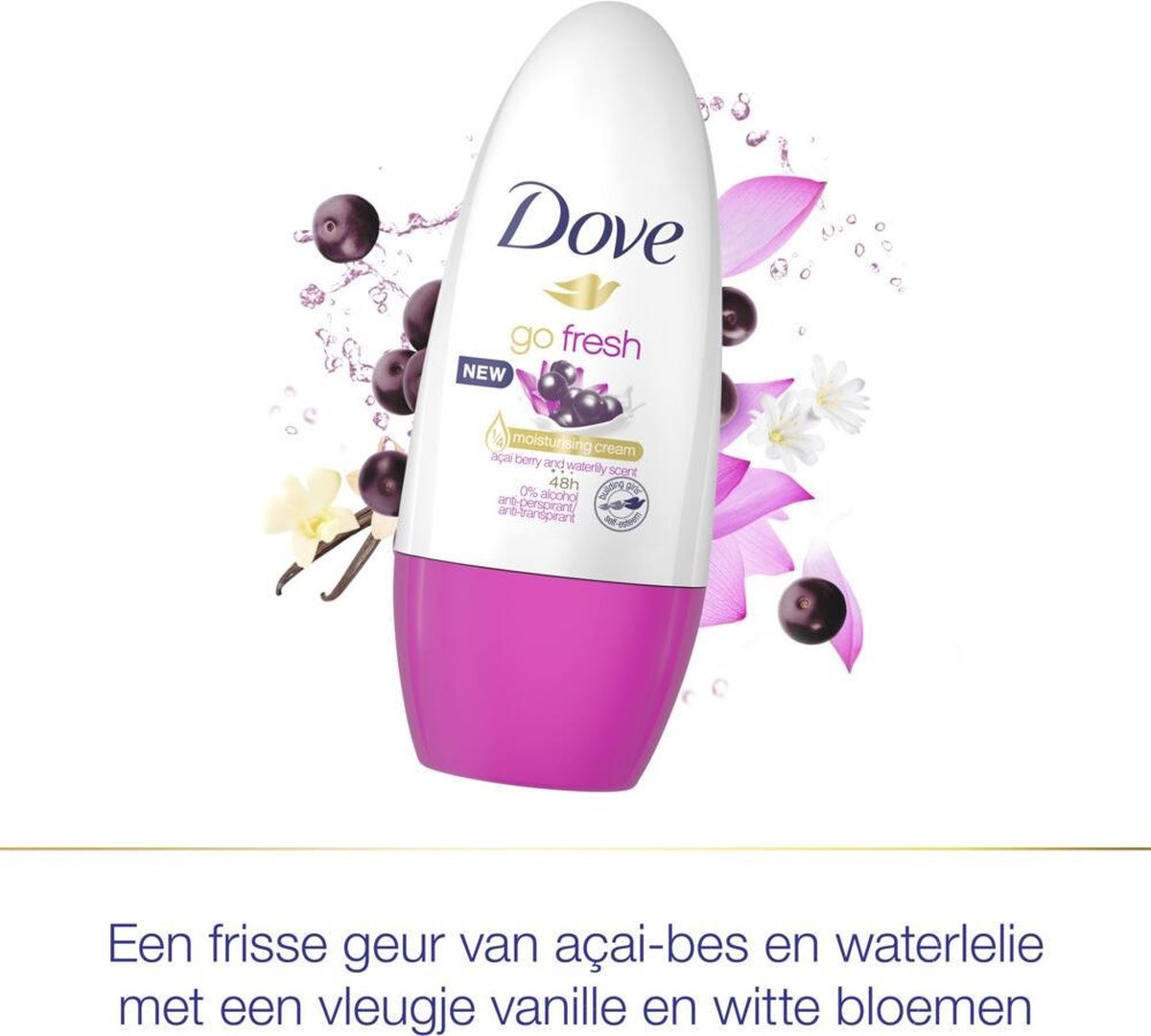 DOVE GO FRESHACAI BERRY & WATERLILY deodorante spray 150ml