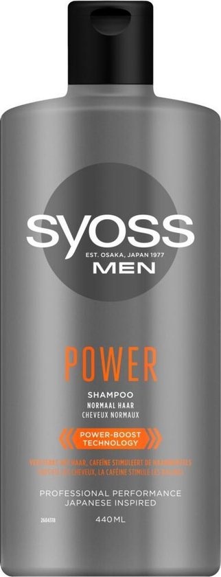 Syoss Men Power Shampooing 440 ml