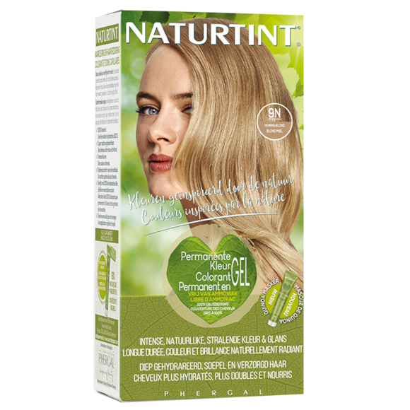 Naturtint Coloration Permanente Cheveux 9N Blond Miel - Emballage endommagé