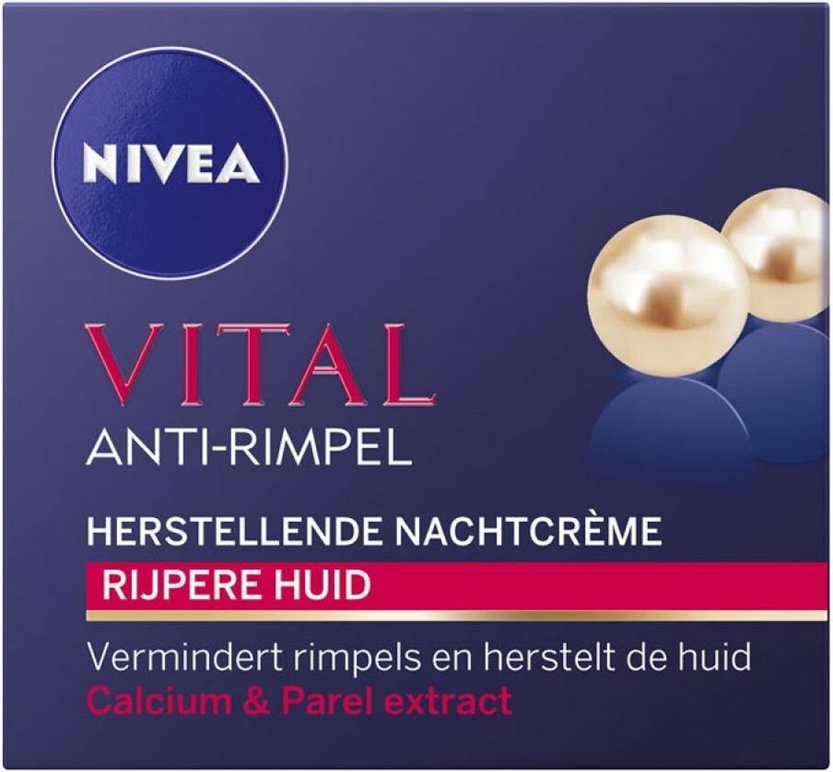 NIVEA VITAL Anti-Falten-Reparatur - 50 ml - Nachtcreme