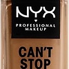 NYX Professional Makeup Can't Stop Will't Stop Full Coverage Foundation - Neutral Tan CSWSF12.7 - Foundation - 30 ml - Braun