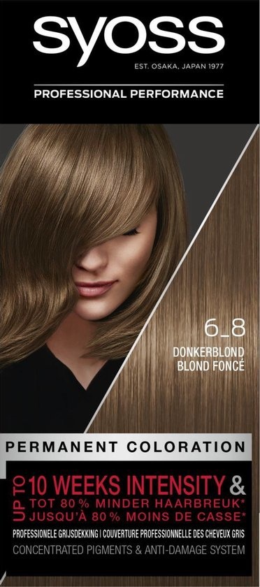SYOSS Color baseline 6-8 Teinture pour cheveux blond foncé