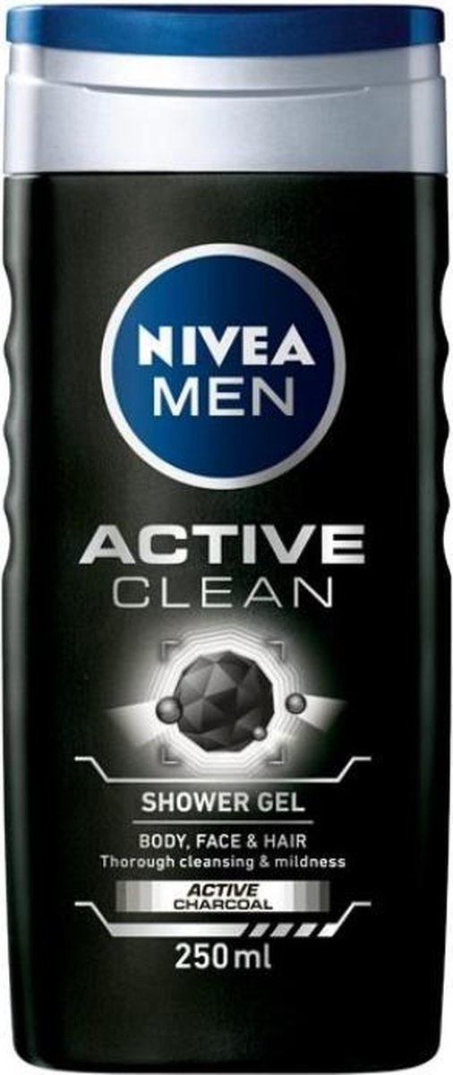 Nivea Men Shower Gel Active Clean 250 ml