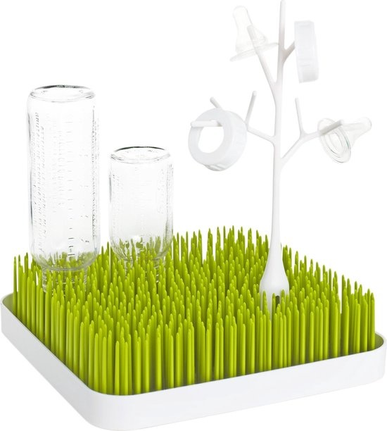 BOON Gras-Geschirrständer - Grün