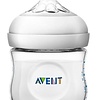 Philips Avent Natural Babyflasche - SCF030/17 Babyflasche (0m+) für langsame Lieferung - Weiß