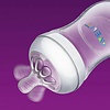 Philips Avent Natural Babyflasche - SCF030/17 Babyflasche (0m+) für langsame Lieferung - Weiß