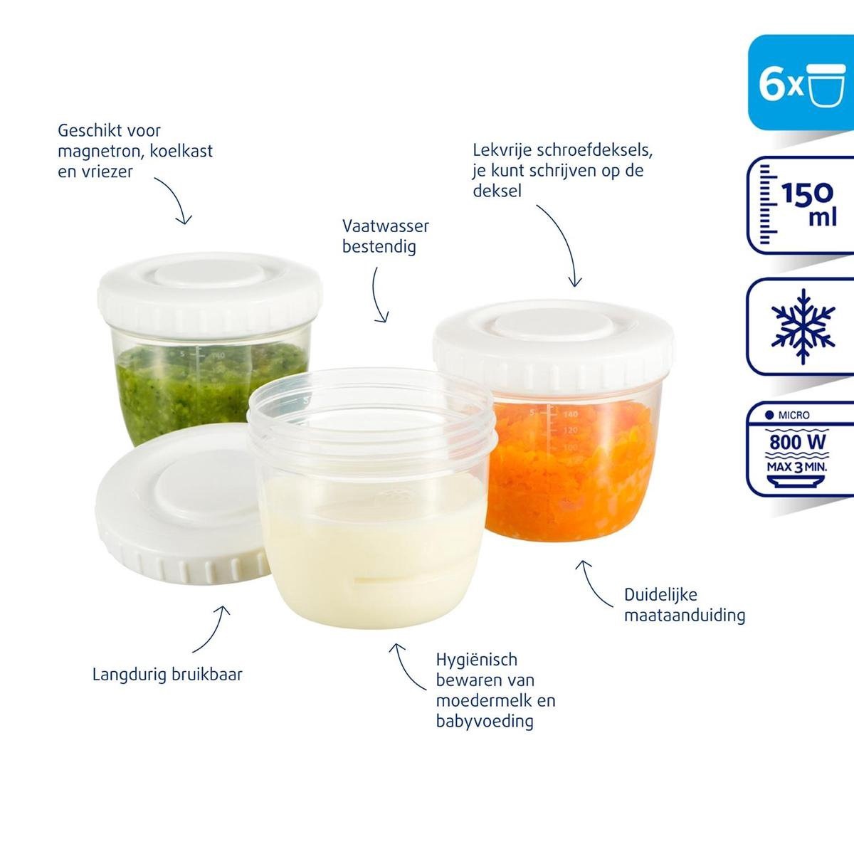 Difrax - Vorratsbehälter für Lebensmittel - Transparent