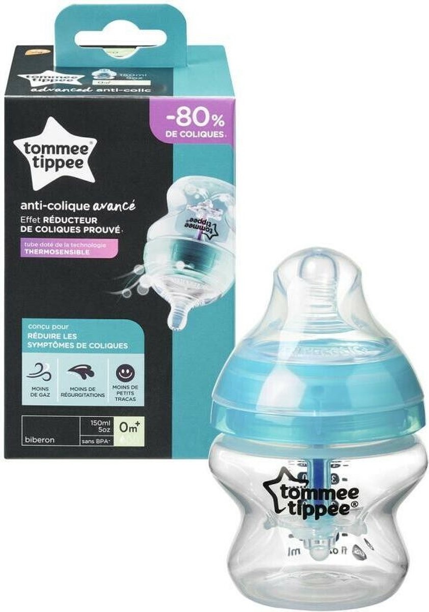 Tommee Tippee Closer to Nature Anti-Colic Feeding Bottle x1 (150ml)