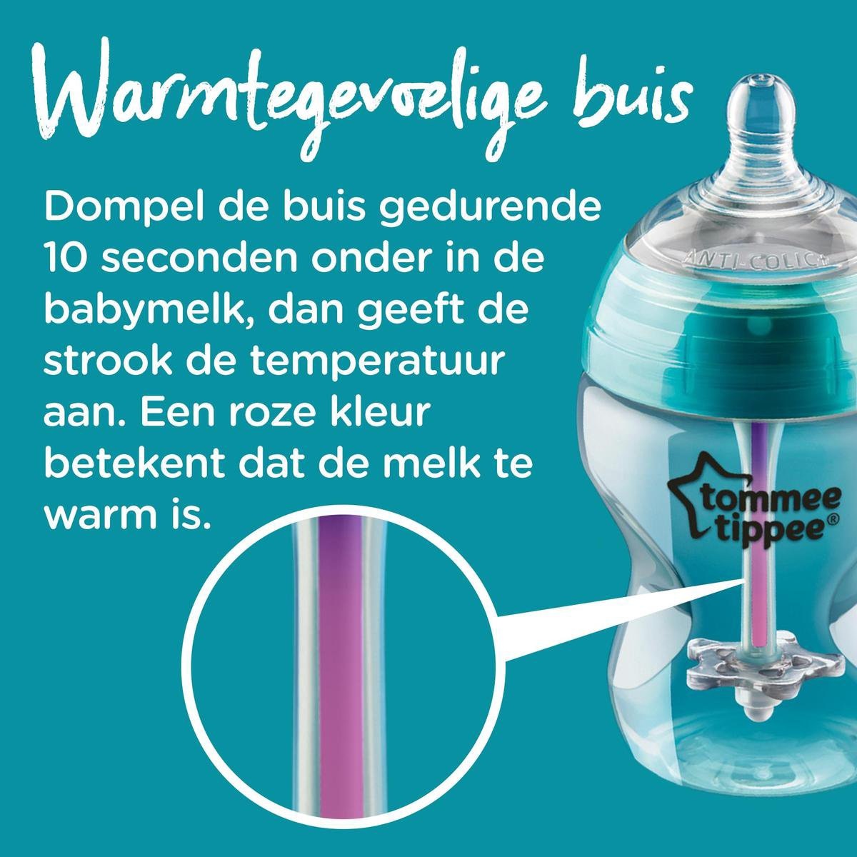 Biberon anti-coliques Closer to Nature Tommee Tippee x1 (150 ml)