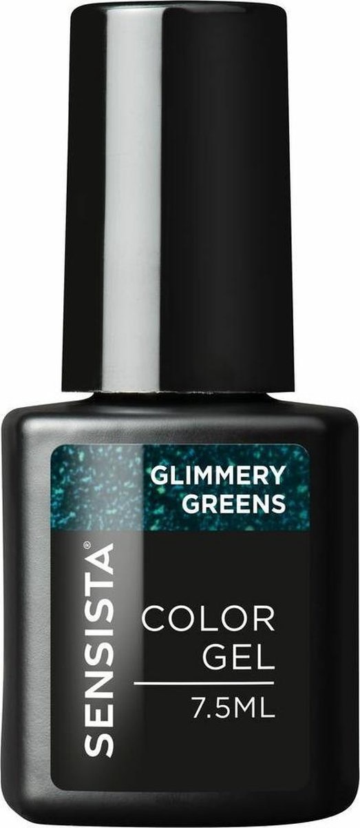 Gel de Couleur Sensista Glimmery Greens - Vert