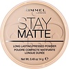 Rimmel London Stay Matte Pressed Powder - Seidiges Beige - Beige