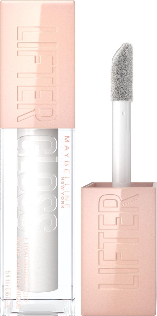 Maybelline New York - Lifter Gloss Lipgloss - 1 Pearl - Transparant - Glanzende Lipgloss - 5,4ml