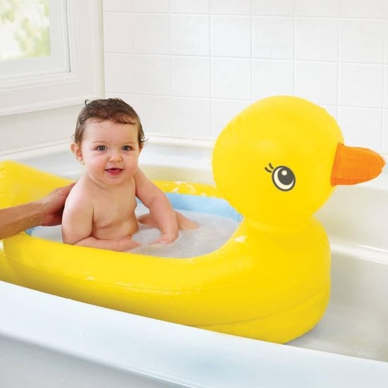 Baignoire Gonflable Munchkin pour Bébé - Jaune