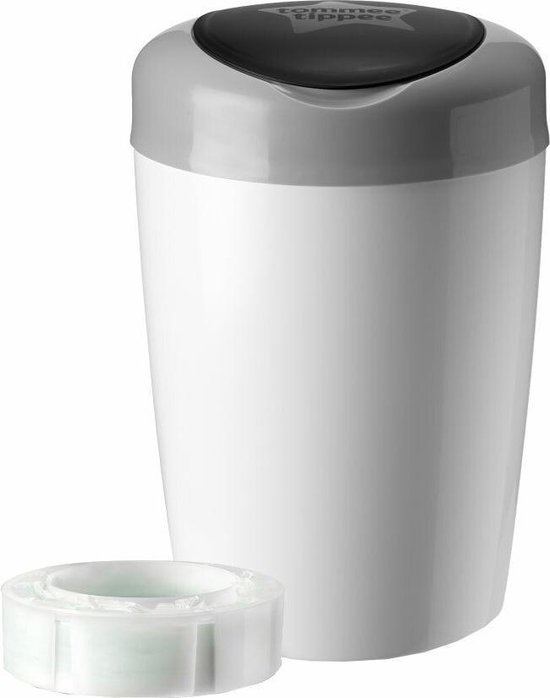 Seau à couches Tommee Tippee Simplee Sangenic - Gris